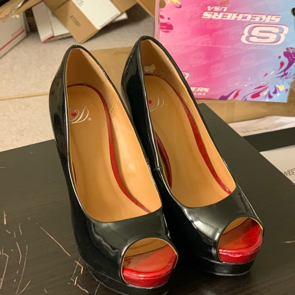 Fashion Peep toe heel